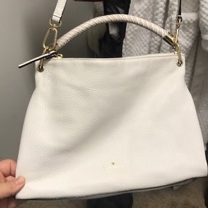 True white kate Spade shoulder or cross body